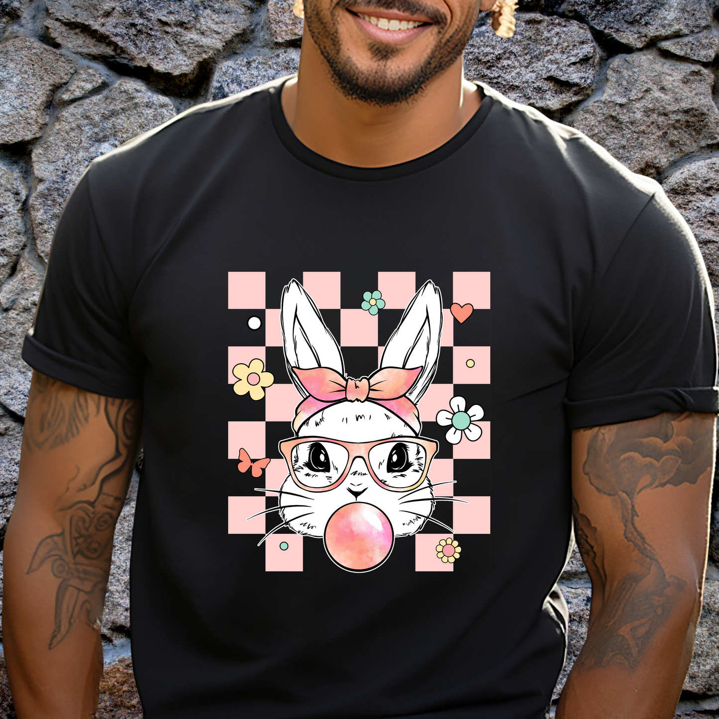 Checkered Bunny
