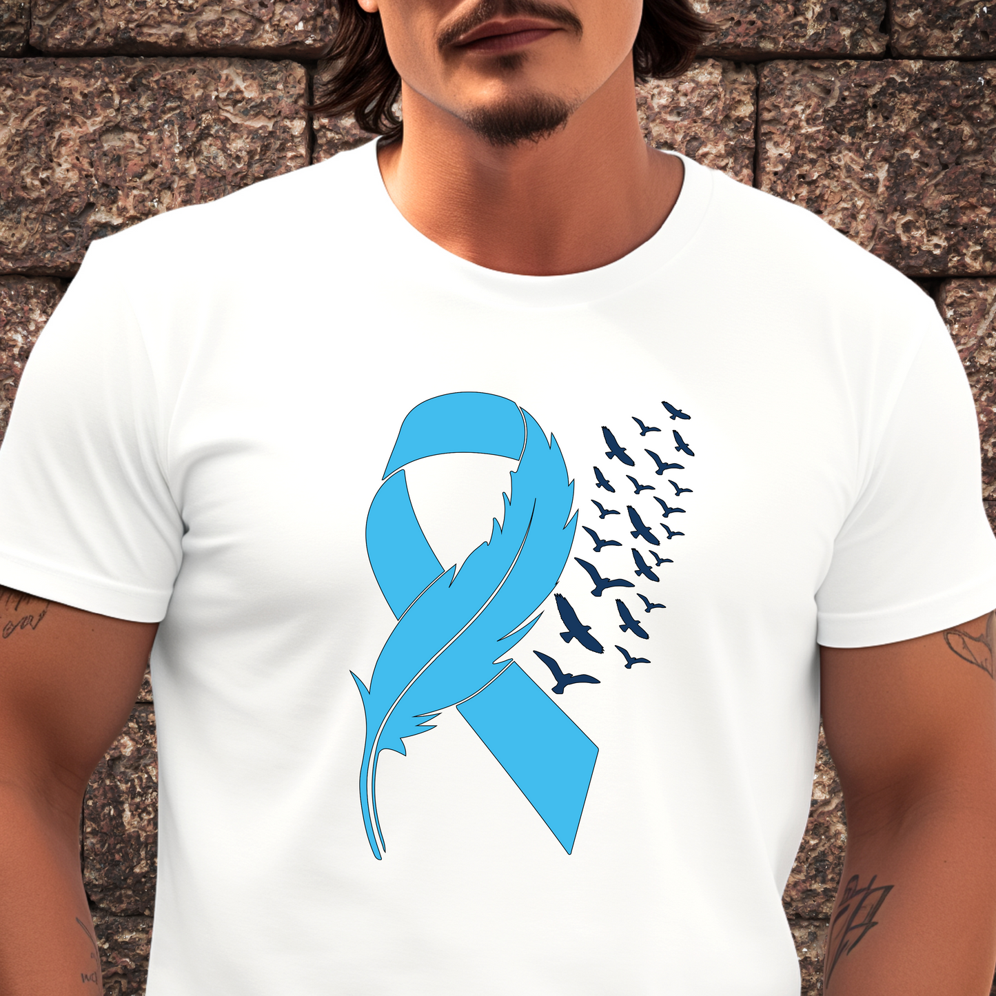 Feather Ribbon and Birds