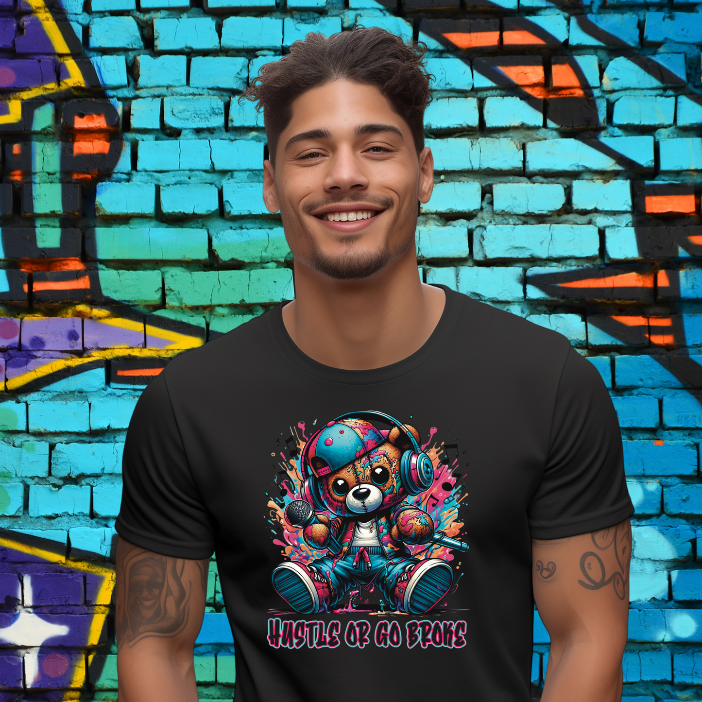 Hustle Or Go Broke Teddy Bear