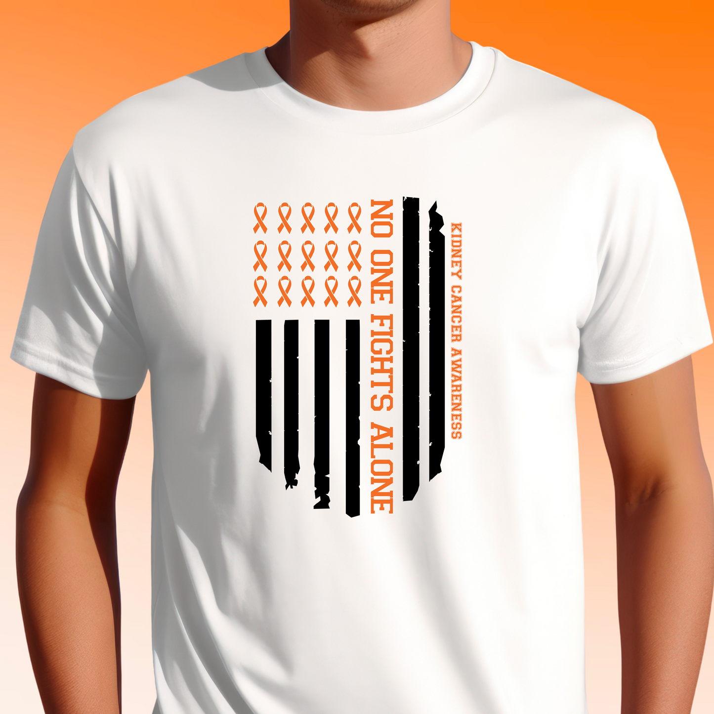 No One Fights Alone - Flag