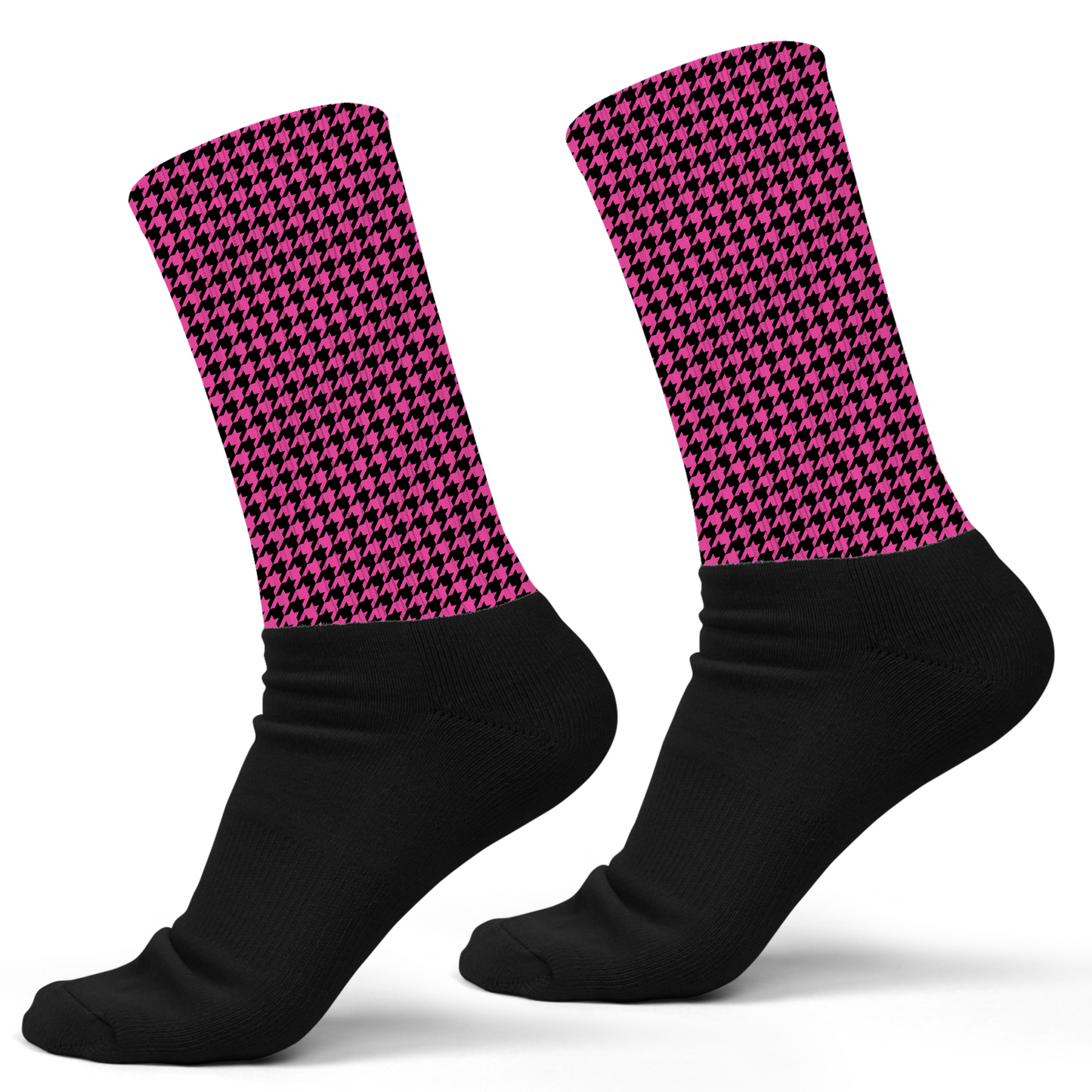 Checkered Plaid (Pink and Black)