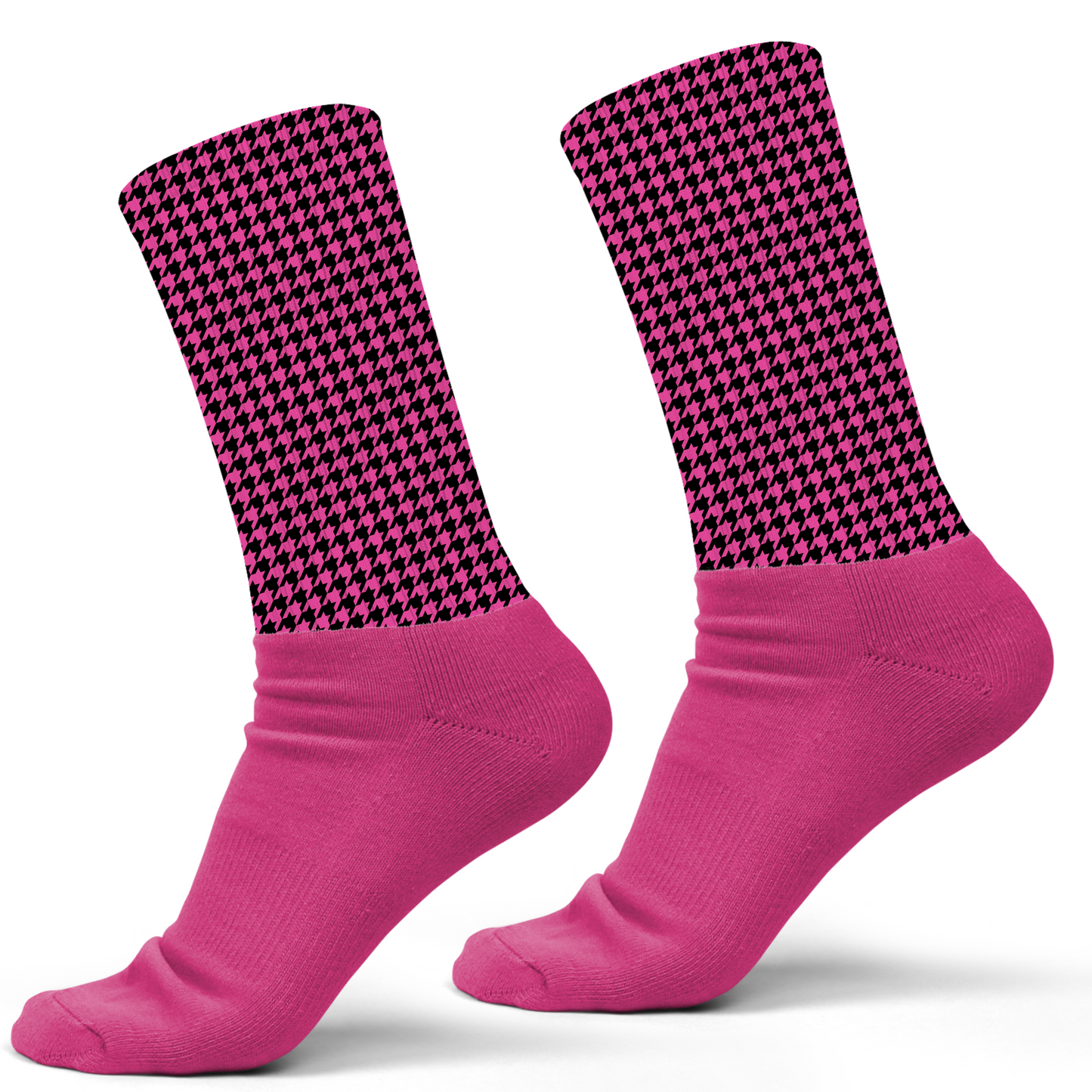 Checkered Plaid (Pink and Black)