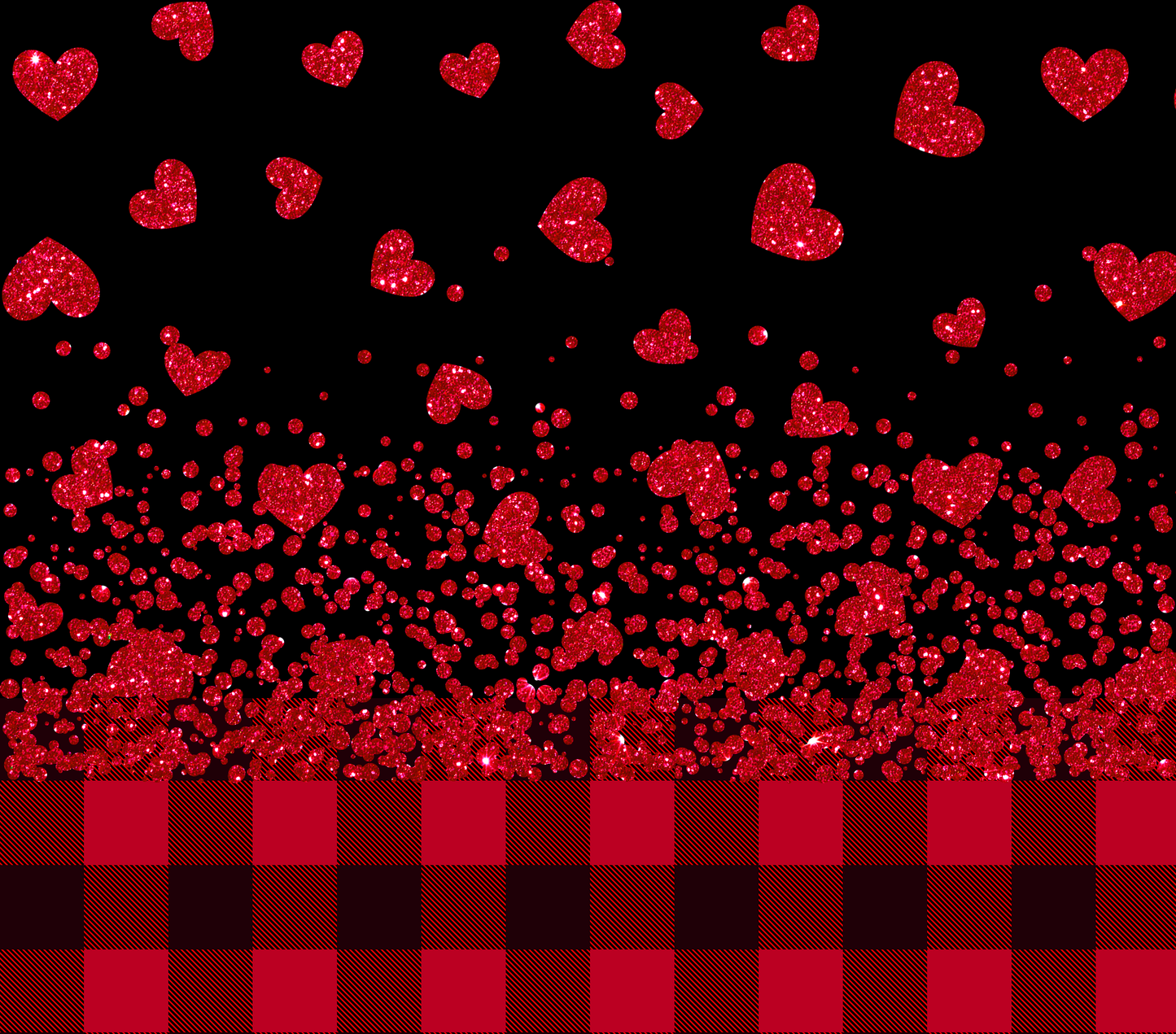 Red And Plaid Tumbler